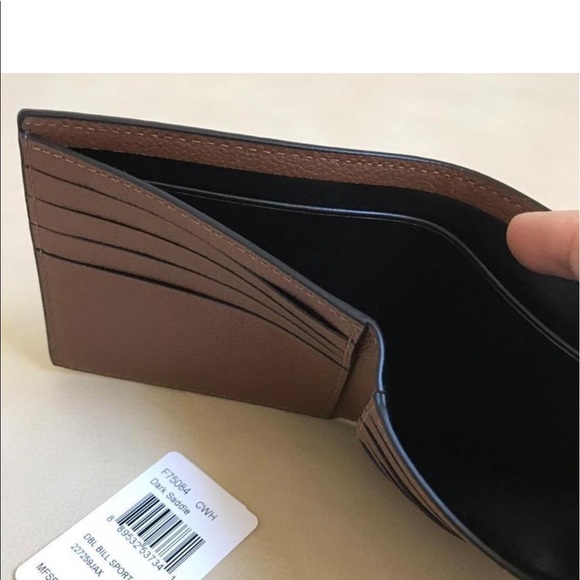 COPY - MENS COACH WALLET🟤🟠🔴AUTHENTIC LEATHER - Picture 5 of 5